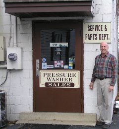 Marty at the door